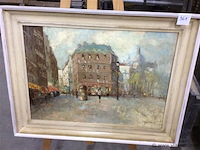Schilderij: stadzicht j maris - afbeelding 1 van  4