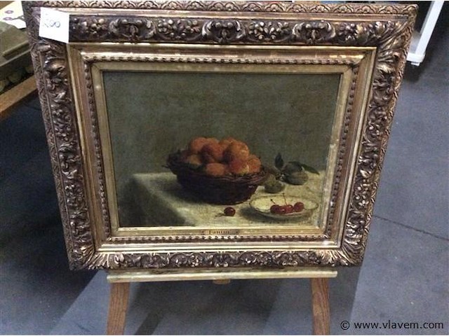 Schilderij stilleven getekend - afbeelding 1 van  5