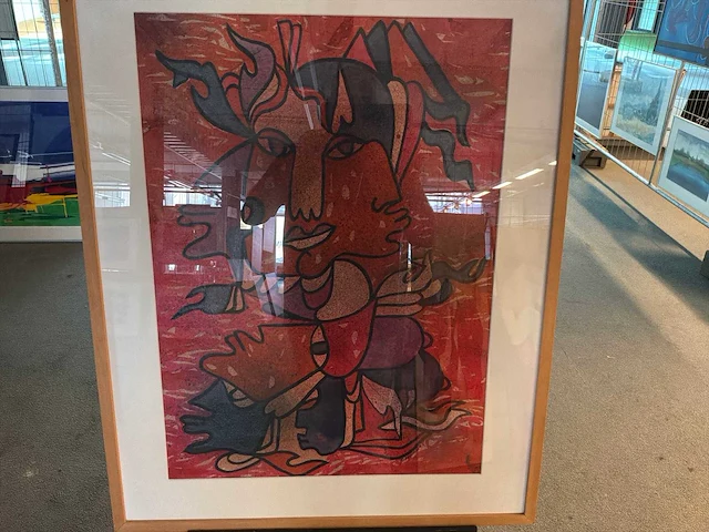 Schilderij “t. kalandharan” - afbeelding 4 van  5