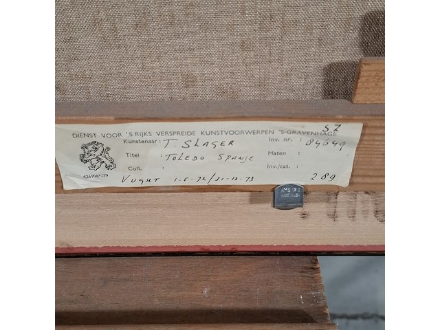 Schilderij, t. slager, toledo spanje - afbeelding 8 van  8