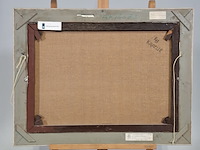 Schilderij, t. van donselaar, stilleven oost indische kers - afbeelding 4 van  5