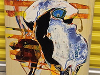 Schilderij, theo hendriksen, olieverf paneel - afbeelding 2 van  5