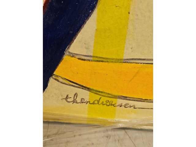 Schilderij, theo hendriksen, olieverf paneel - afbeelding 3 van  5