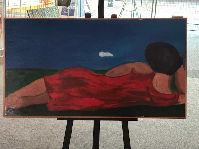 Schilderij “ursula heimeshoff- one day i fly away” - afbeelding 2 van  4