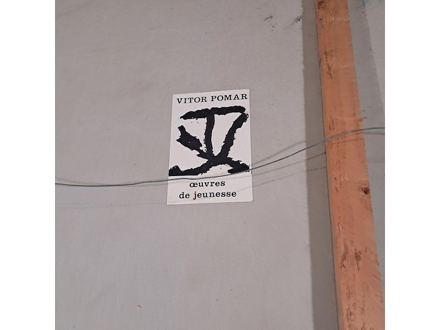 Schilderij, vitor pomar, 1978 - afbeelding 7 van  7