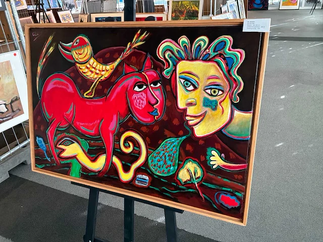 Schilderij “w. janssen” - afbeelding 2 van  5