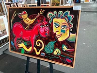 Schilderij “w. janssen” - afbeelding 2 van  5
