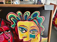 Schilderij “w. janssen” - afbeelding 3 van  5