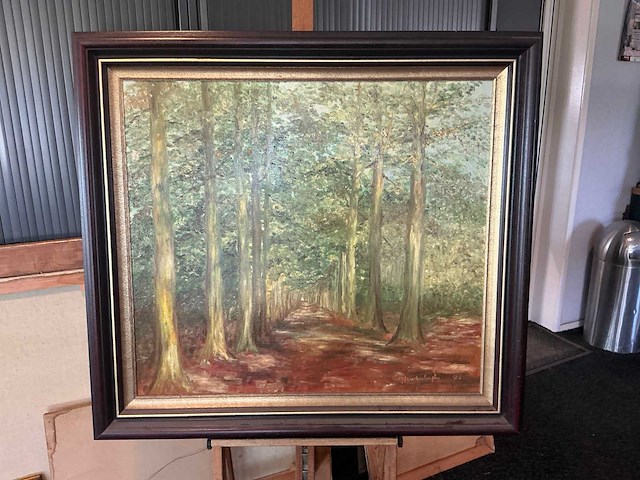Schilderij w. v. d. berghe - afbeelding 1 van  9