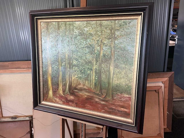 Schilderij w. v. d. berghe - afbeelding 2 van  9