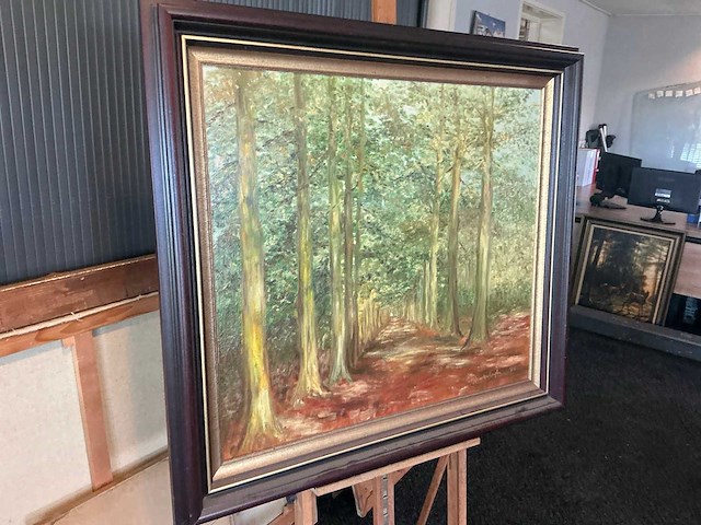 Schilderij w. v. d. berghe - afbeelding 3 van  9