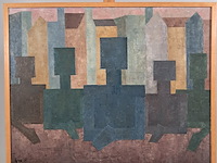 Schilderij, w. van der beek - afbeelding 1 van  7