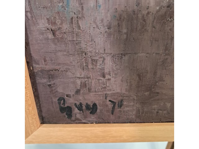 Schilderij, w. van der beek - afbeelding 3 van  7