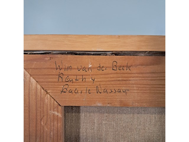 Schilderij, w. van der beek - afbeelding 6 van  7