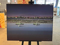 Schilderij “willem de vries - de brug“