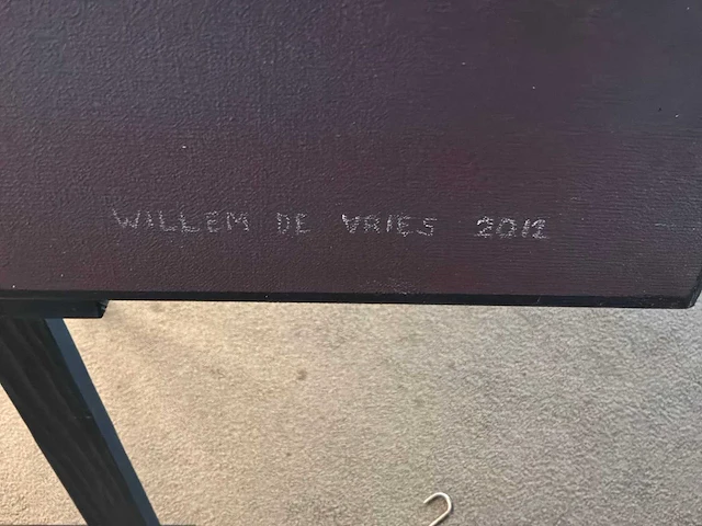 Schilderij “willem de vries - de brug“ - afbeelding 5 van  6
