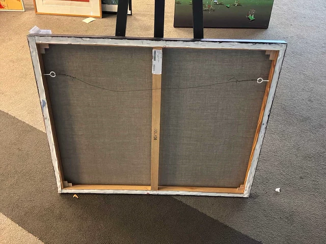 Schilderij “willem de vries - de brug“ - afbeelding 6 van  6