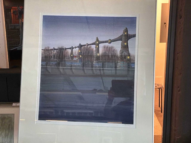 Schilderij “willem de vries - de overspanning “ - afbeelding 2 van  6