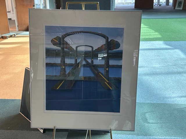 Schilderij “willem de vries - de poort iii” - afbeelding 1 van  6