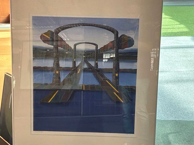 Schilderij “willem de vries - de poort iii” - afbeelding 2 van  6