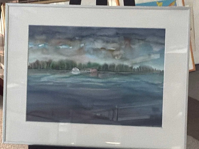Schilderij “willem de vries - gooimeer” - afbeelding 2 van  5