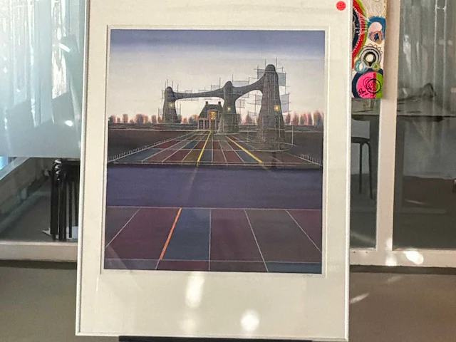 Schilderij “willem de vries - het landgoed v” - afbeelding 2 van  6