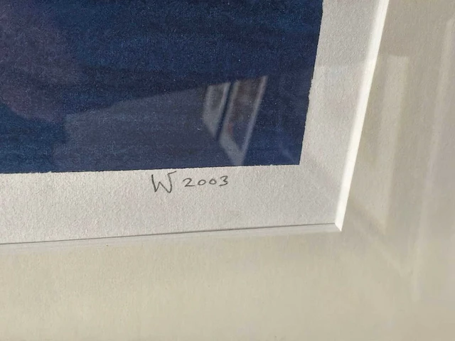 Schilderij “willem de vries - het stiltegebied “ - afbeelding 5 van  6
