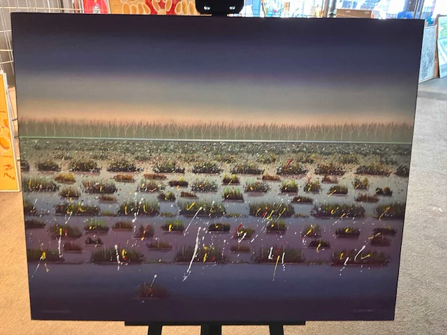 Schilderij “willem de vries - hilversumse meent ii - afbeelding 3 van  5