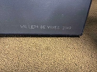 Schilderij “willem de vries - landschap met objecten “ - afbeelding 5 van  6