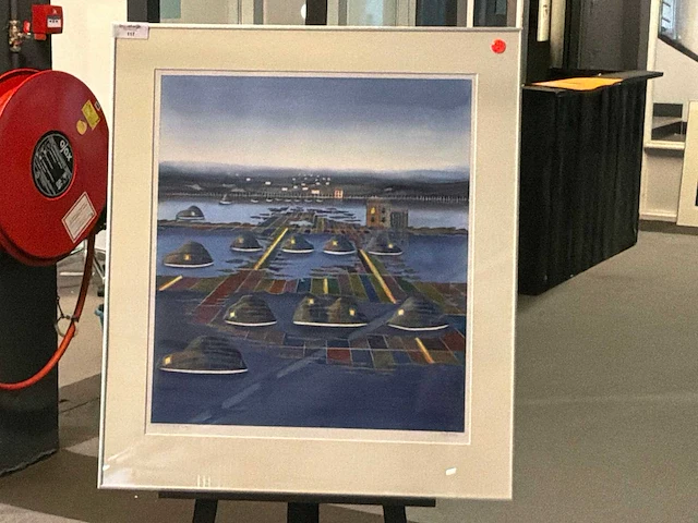 Schilderij “willem de vries - stadsgezicht x” - afbeelding 1 van  6