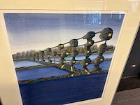 Schilderij “willem de vries- de ruines vi - afbeelding 5 van  8