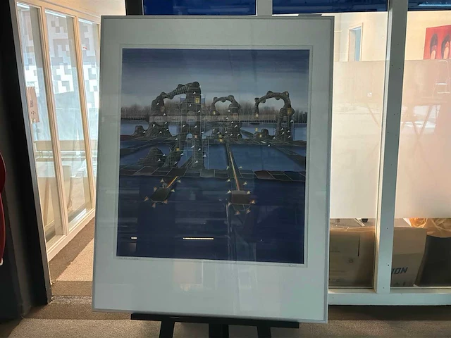 Schilderij “ willem de vries- de ruïnes “ - afbeelding 1 van  6
