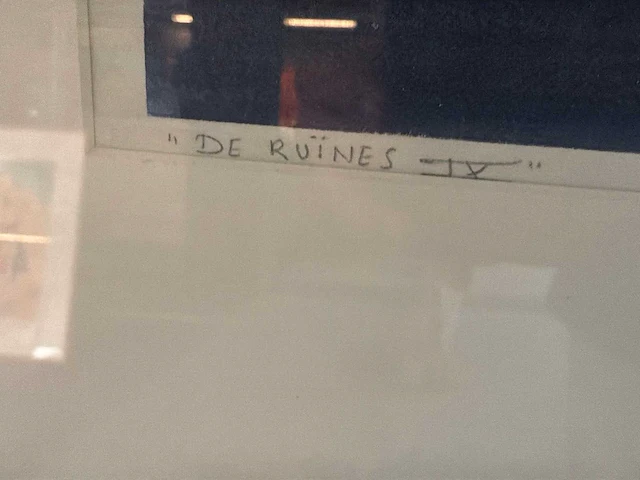 Schilderij “ willem de vries- de ruïnes “ - afbeelding 4 van  6