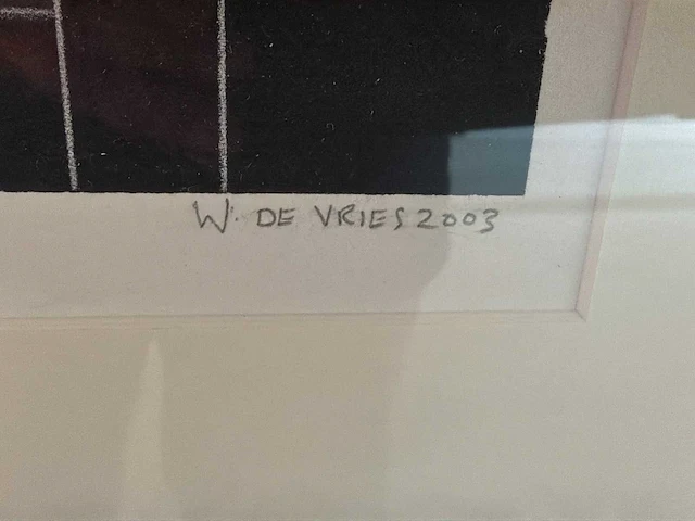 Schilderij “ willem de vries- het uitzicht iv” - afbeelding 5 van  6