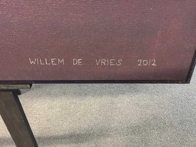 Schilderij “willem de vries- het verlichte dorp ii” - afbeelding 5 van  6