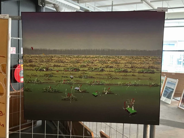 Schilderij “willem de vries- hilversumse meent” - afbeelding 1 van  5