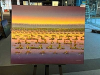 Schilderij “willem de vries-hilversumse meent”