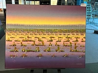 Schilderij “willem de vries-hilversumse meent” - afbeelding 2 van  6