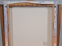 Schilderij, willem van der hofstede, gezicht op den haag 3 - afbeelding 3 van  6