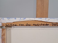 Schilderij, willem van der hofstede, gezicht op den haag 3 - afbeelding 4 van  6