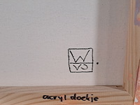 Schilderij, willem van der hofstede, gezicht op den haag 3 - afbeelding 6 van  6