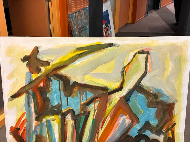 Schilderij “wim drion- sarabande - afbeelding 3 van  5