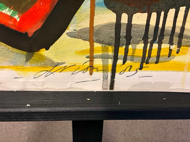 Schilderij “wim drion- sarabande - afbeelding 4 van  5
