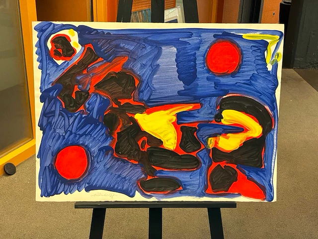 Schilderij “wim izaks- vrouwen figuur” - afbeelding 1 van  6