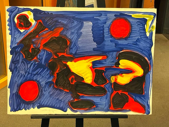 Schilderij “wim izaks- vrouwen figuur” - afbeelding 2 van  6