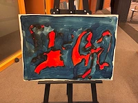 Schilderij “wim izaks”