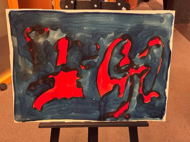 Schilderij “wim izaks” - afbeelding 2 van  5