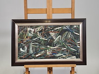 Schilderij, wout piersma, masten - afbeelding 1 van  5