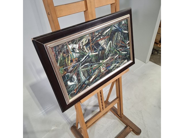 Schilderij, wout piersma, masten - afbeelding 2 van  5