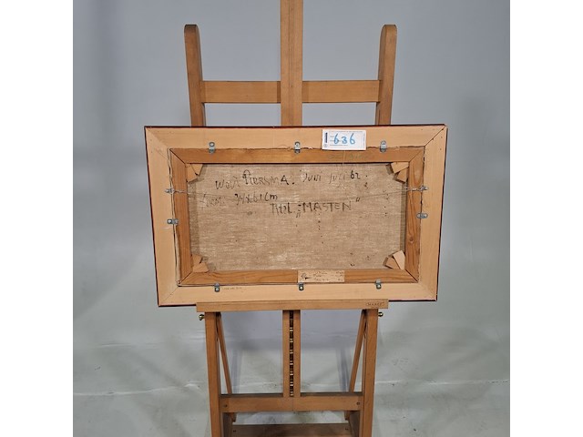 Schilderij, wout piersma, masten - afbeelding 4 van  5